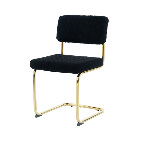 Elegant Curved Dining Chairs- Set of 2