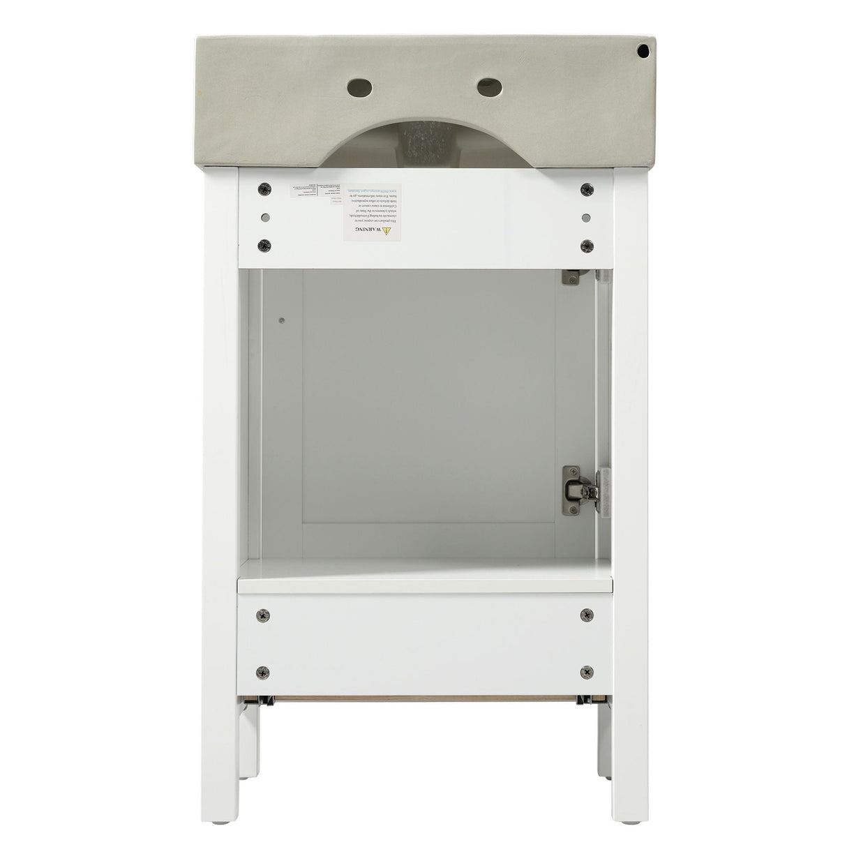 Bathroom Vanity With Sink, Frame And Drawer