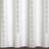 Stripe Medallion Shower Curtain