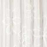 Ruffle Flower Shower Curtain
