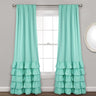 Allison Ruffle Curtain Set