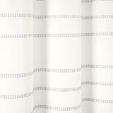 Modern Galaxy Waffle Woven Cotton Blend Shower Curtain