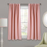 Insulated Back Tab Blackout Curtain Panel Set