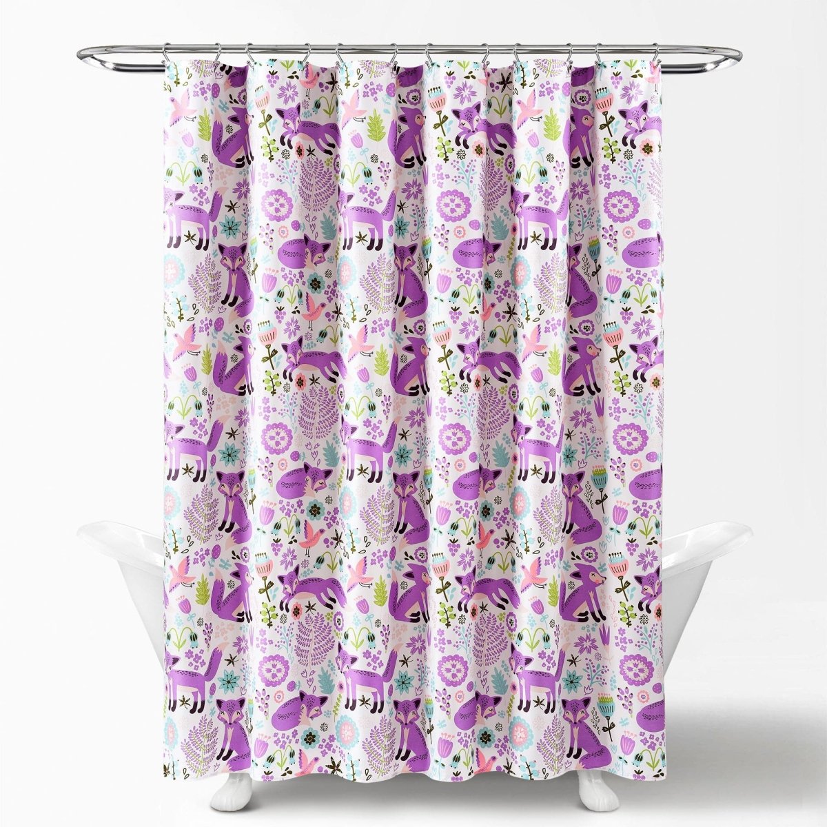 Pixie Fox Shower Curtain