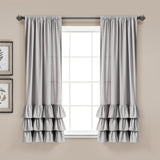 Allison Ruffle Curtain Set