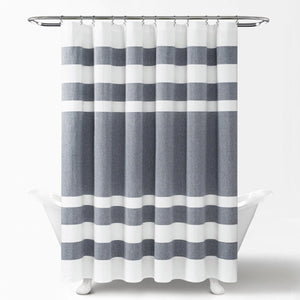 Cape Cod Stripe Yarn Dyed Cotton Shower Curtain