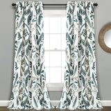Devonia All Over Light Filtering Window Curtain Panel Set