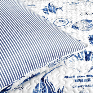 Harbor Life Reversible Quilt Set