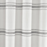 Farmhouse Stripe 100% Cotton Shower Curtain