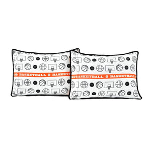 Basketball Game Reversible Quilt Set