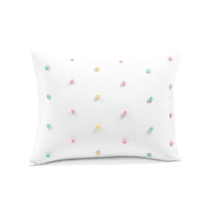 Rainbow Tufted Dot Comforter Set