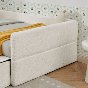 Safe Kids Bed With Guardrails And Storage