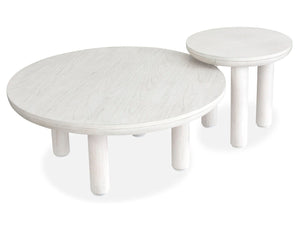 Sunset Cove - Nesting Cocktail Table With Casters
