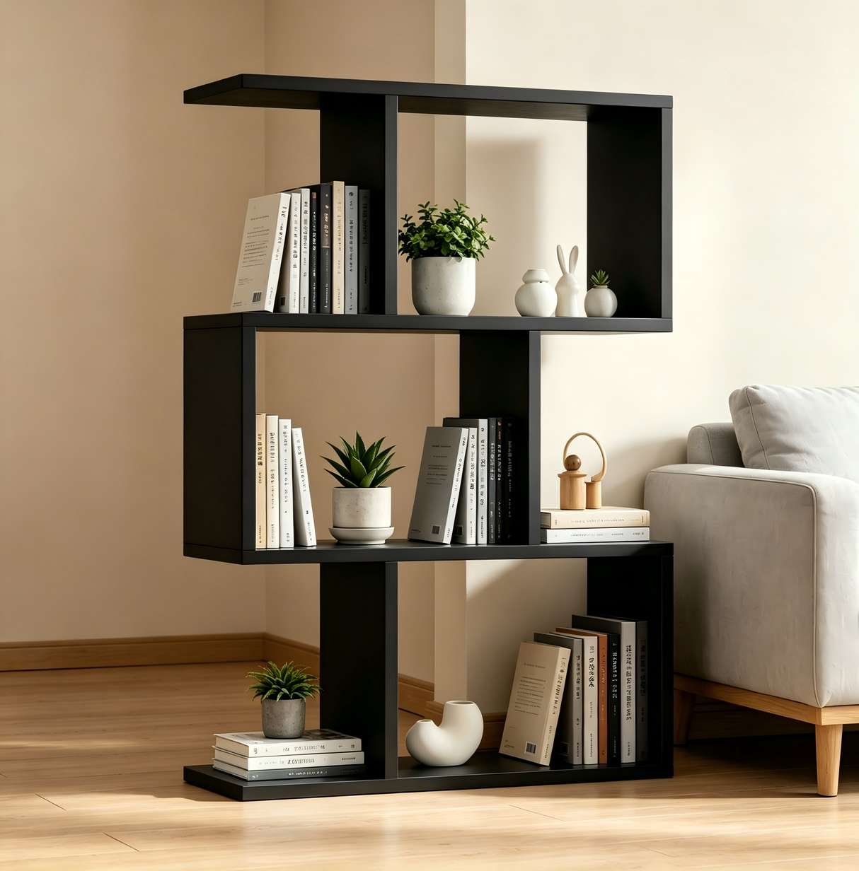 Three Layer Simple Household Display Shelf