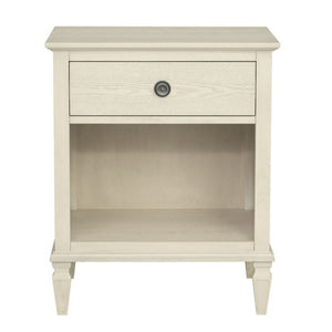 Victoria Nightstand with Open Storage - French Design - Multiple Colors