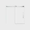 Frameless Shower Door, Smooth Sliding Tracks