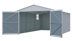 Outdoor Storage Shed 20x13 FT - Metal Garden Utility Shed