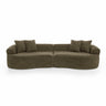 4 Seater Curved Cloud Sectional Sofa