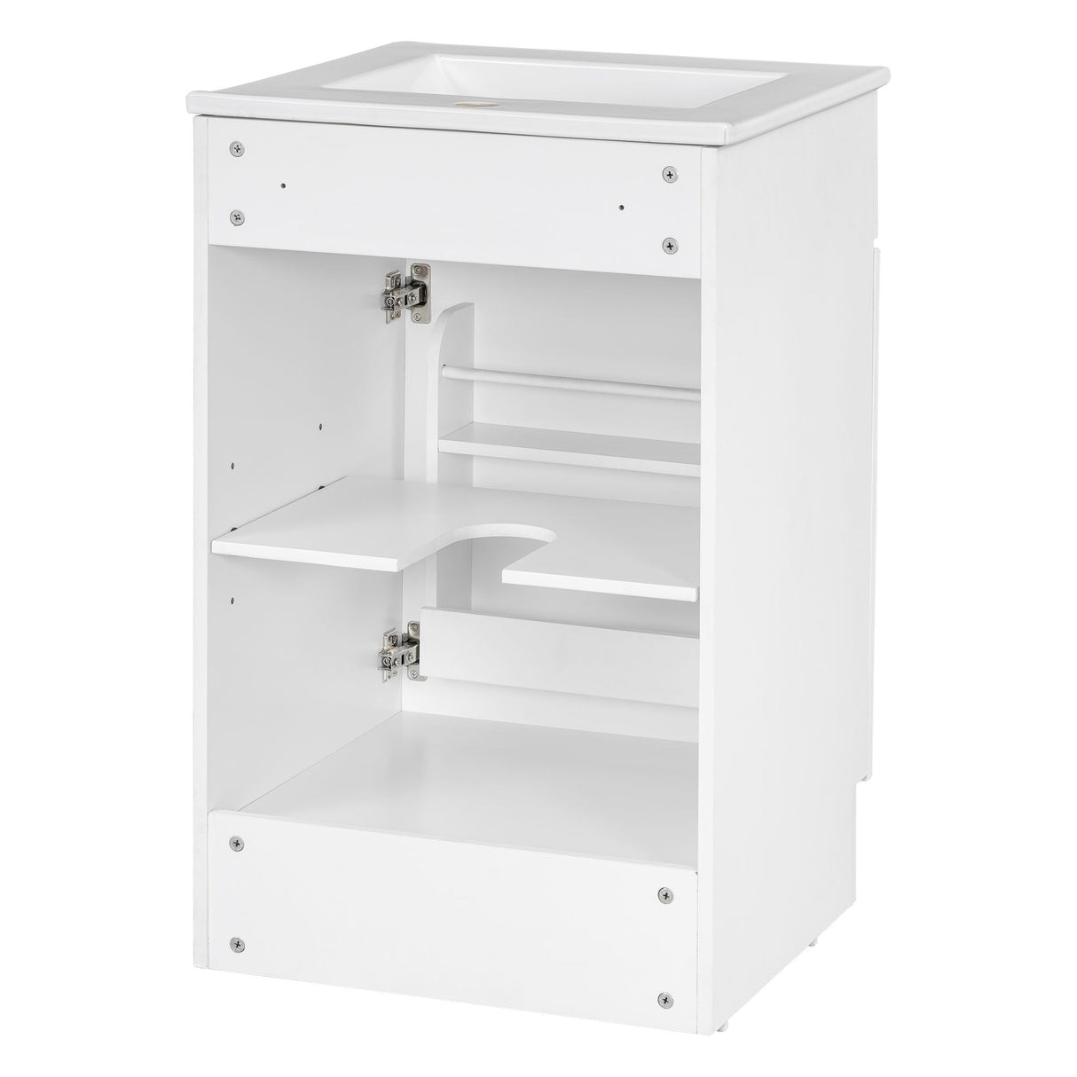 Bathroom Vanity With Sink, Cabinet With Adjustable Shelf
