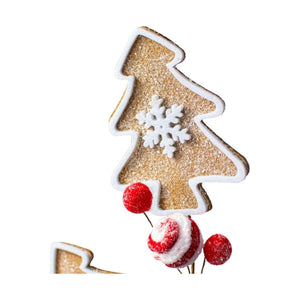17" Christmas Tree Cookie Spray: Peppermint