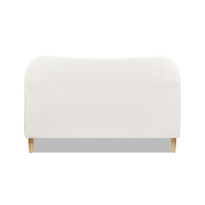 Roman - Curved Headboard Upholstered Platform Bed