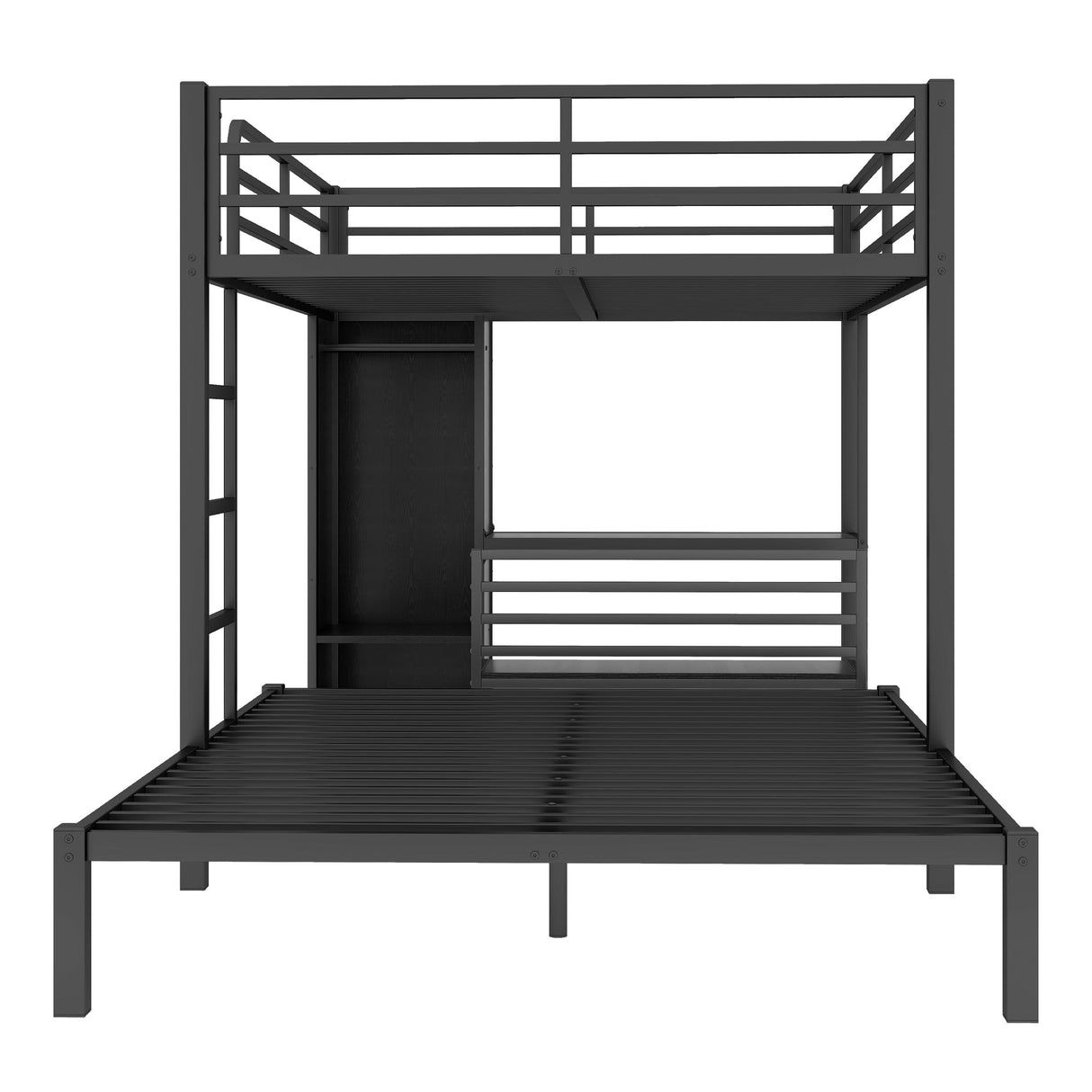 Queen Over Queen Size Bunk Bed Frame