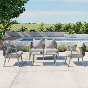 U_STYLE Durable and Comfortable Outdoor Seating Set