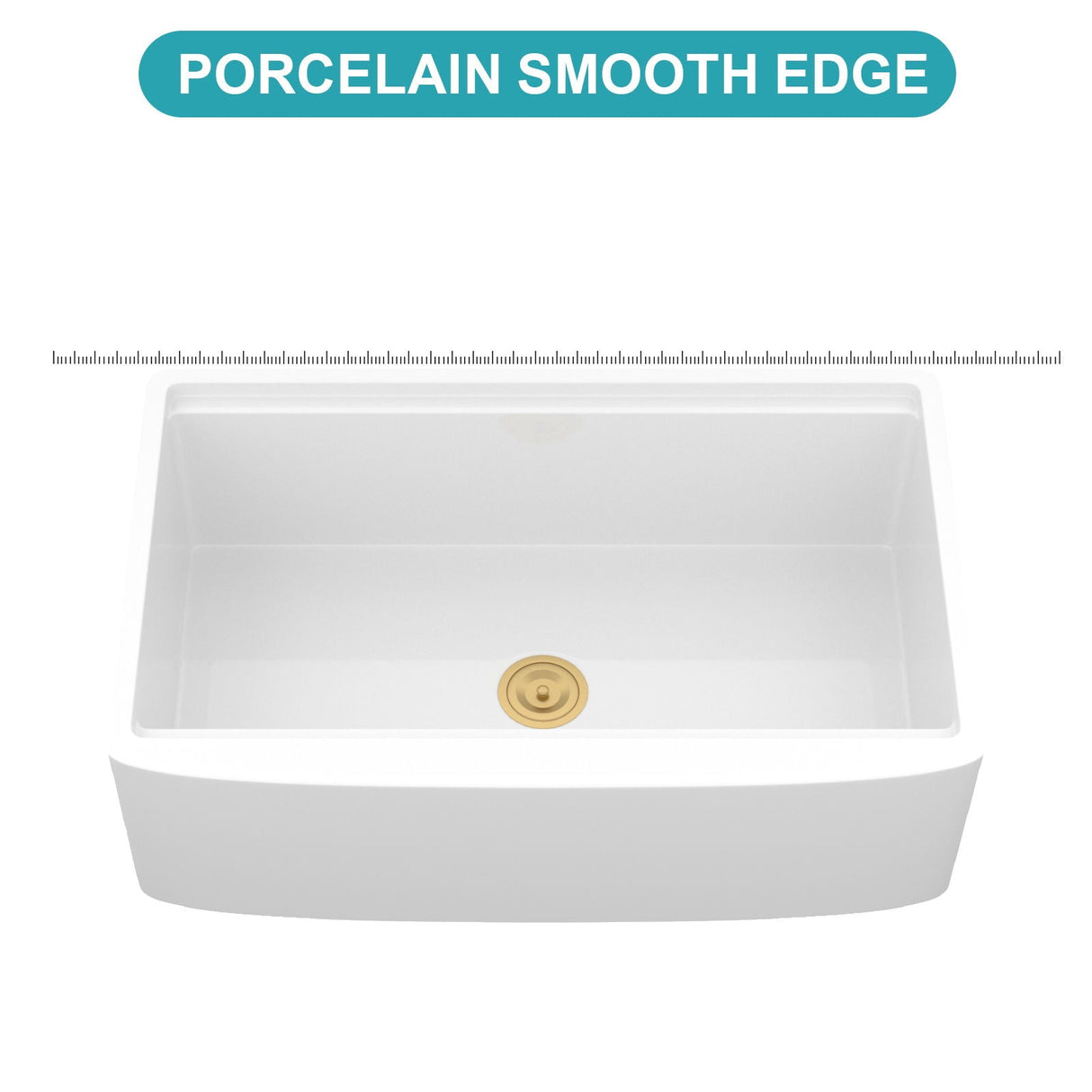 Kitchen Sink Workstation With Deep Bowl And Space-Saving Track Design - White