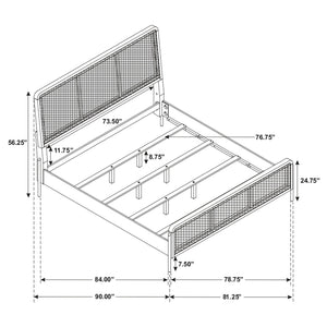 Stevie - Panel Bed