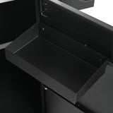 K&K 55.5" Outdoor Kitchen Island with Sink