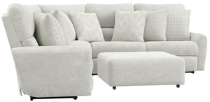 Majesty - Deep Seating Power Reclining Sectional And Ottoman