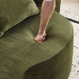 Queen Size Foldable Sofa Bed Chenille Futon Sofa Couch