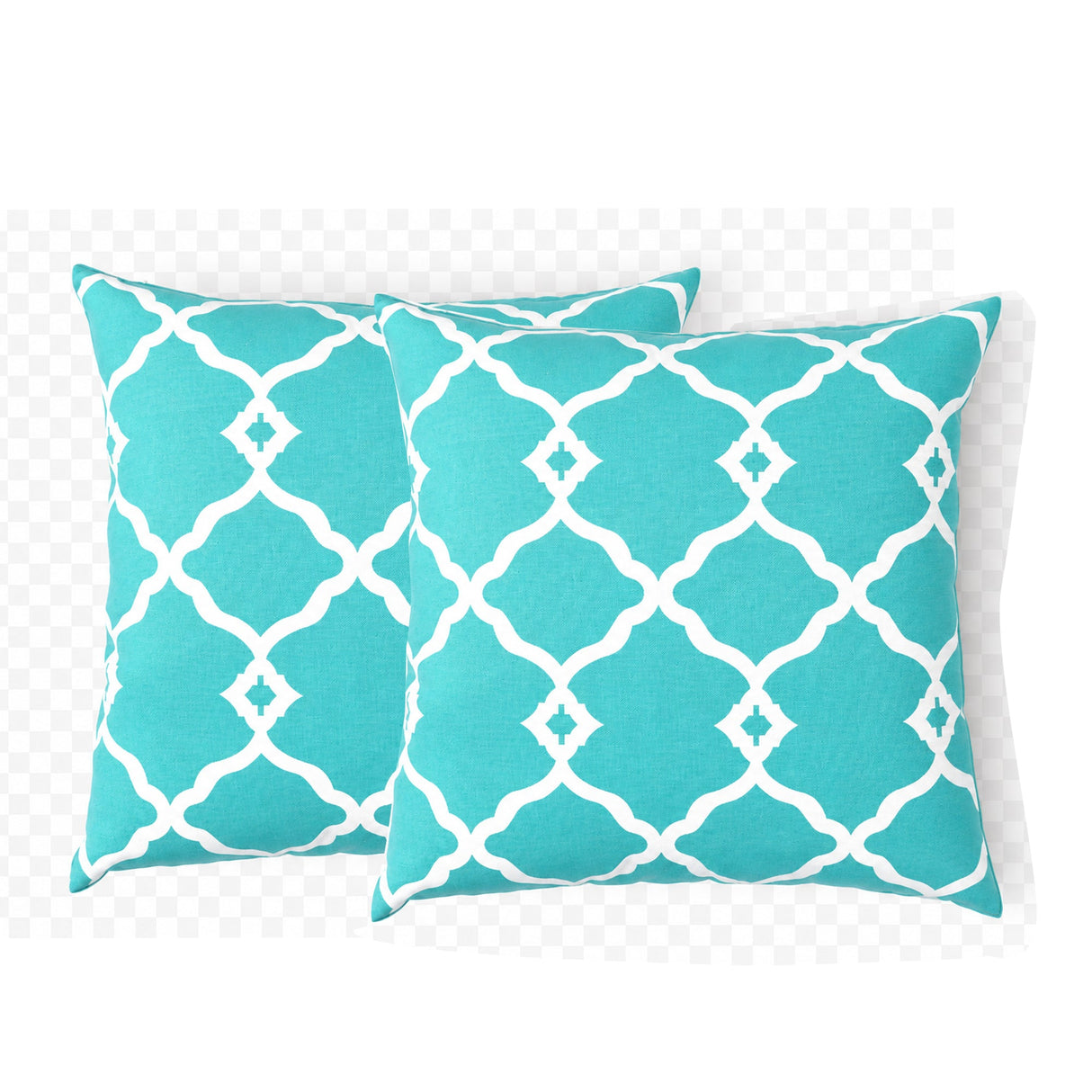 6 Pack Outdoor Pillow Covers - 18x18 Inch