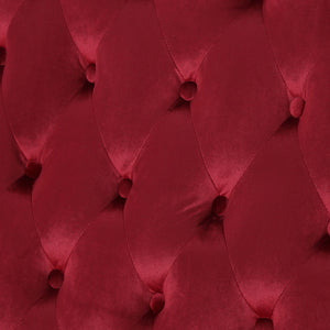 Nurturing - Upholstered Loveseat With Wing Back And Diamond Tufting