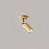 Grain | Wood Shade Track Spotlight with Adjustable Heads | Warm Glow for Kitchen Islands