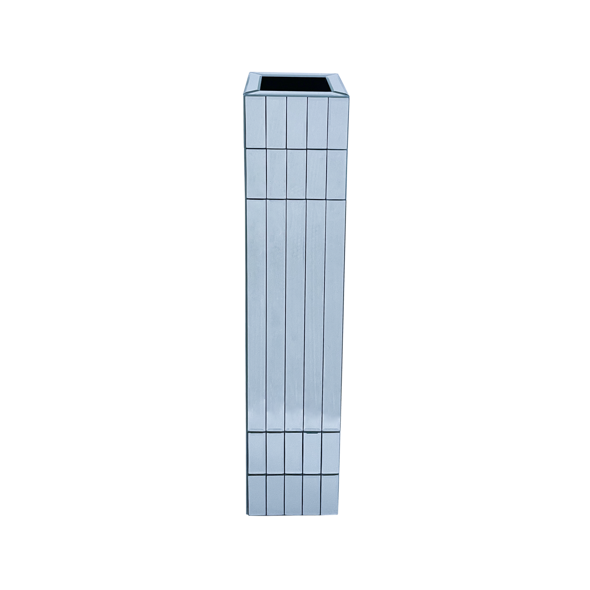 Tall Floor Vase 29.92" Mirrored Floor Vase for Home Decor
