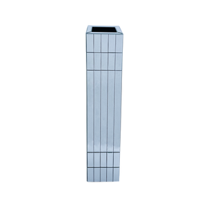 Tall Floor Vase 29.92" Mirrored Floor Vase for Home Decor