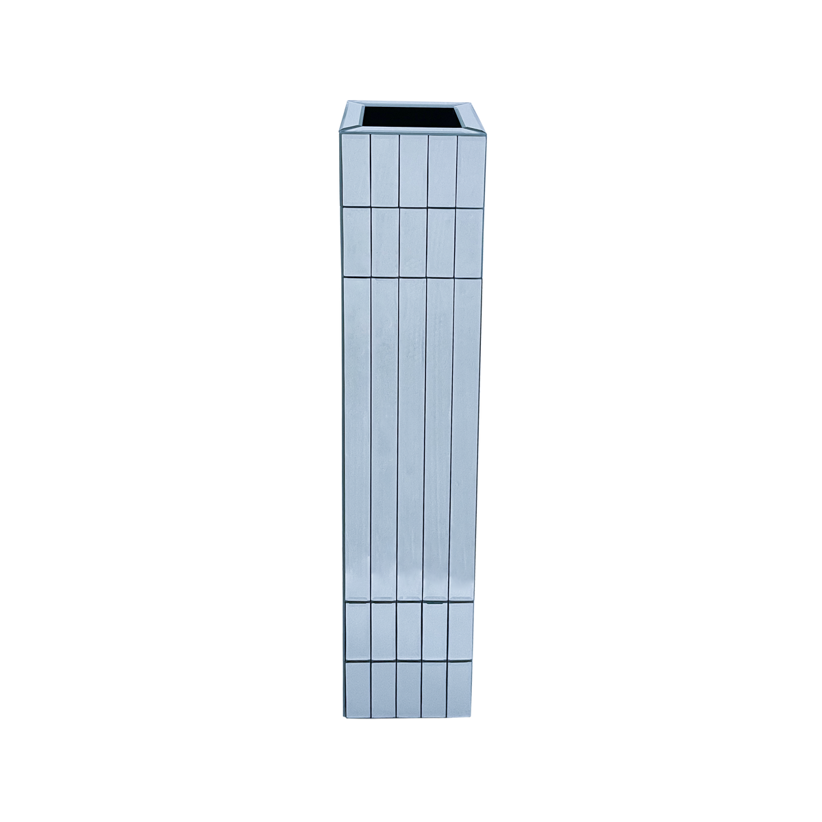 Tall Floor Vase 29.92" Mirrored Floor Vase for Home Decor