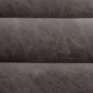 Pipino - Accent Chair With Swivel - Antique Ebony Top Grain Leather
