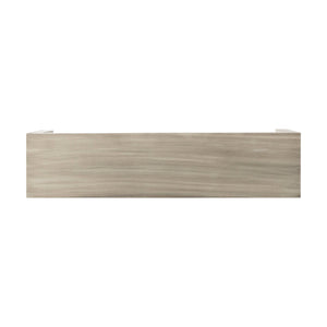 Acacia Wood Dining Bench with Farmhouse Style - Gray