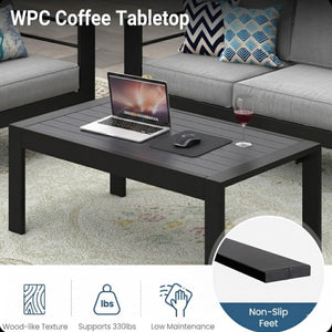 Outdoor Patio Set With All-Weather Thick Cushions
