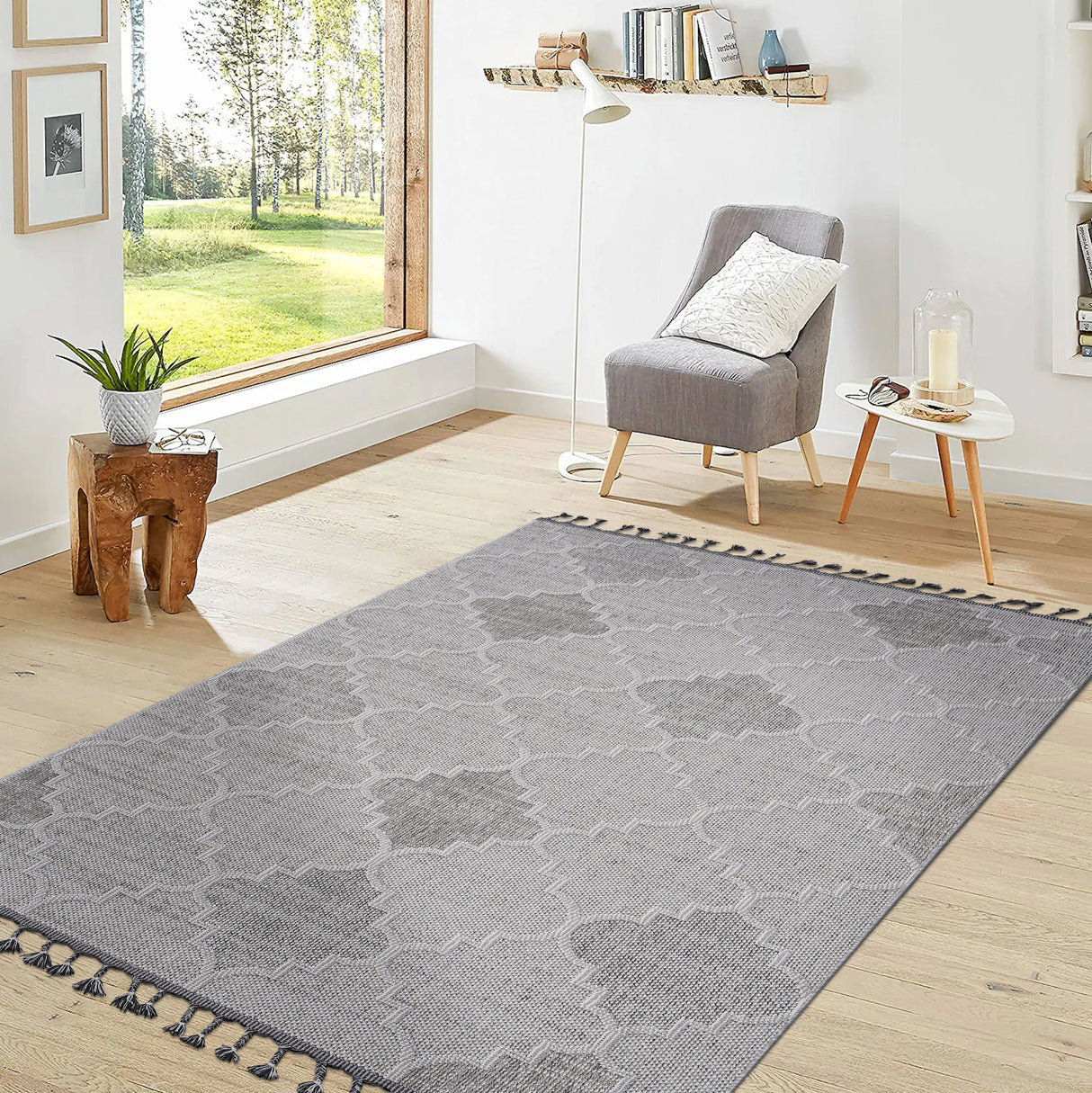 Guros Collection 6.7X9 Area Rug