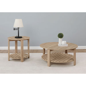 Altos - 1 Shelf Round Table