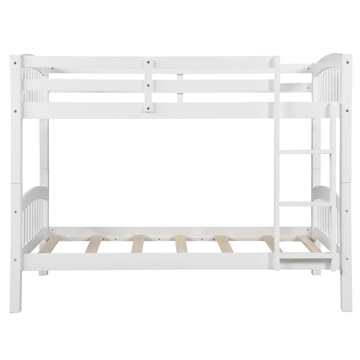 Solid Construction Bunk Bed With Ladder
