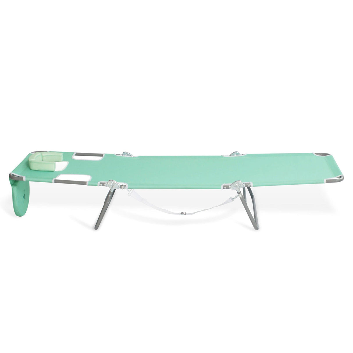 Ostrich Chaise Lounge, Portable Facedown Beach Camping Pool Tanning Chair, Teal