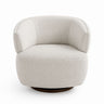 Swivel Barrel Accent Oversized Club Chair