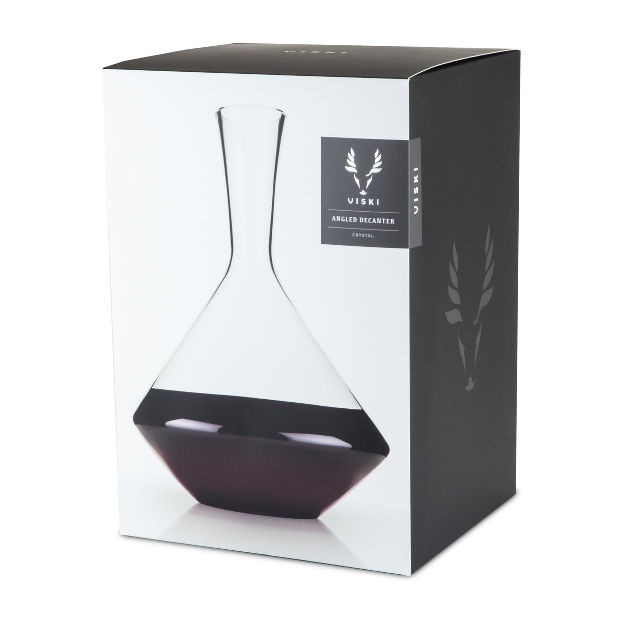 Raye Crystal Angled Wine Decanter Viski®