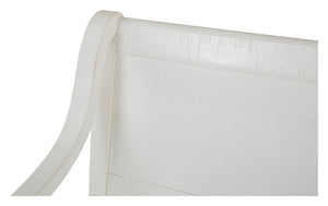 Heron Cove - Bench With Back - Chalk White