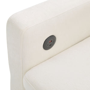 Convertible Sofa Bed Loveseat With Adjustable Backrest And USB Ports