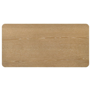 Castlewood Engineered Wood Cocktail Coffee Table Light Oak